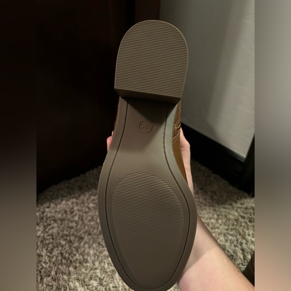 TARGET Camel Color Heeled Wide Calf Knee High Boots Size 8 NWOT - Picture 7 of 7